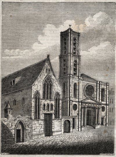 Kirche Saint-Jacques-du-Haut-Pas von French School