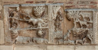 Detail, Port des Comtes von French School