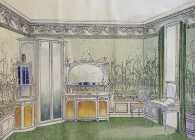 Ankleidezimmer von Maison Barbedienne-Dumas von French School