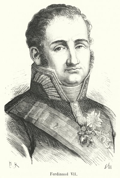 Ferdinand VII von French School