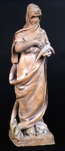 Figur der Freiheit, ca. 1890 von French School