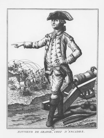 François-Joseph Paul, Graf von Grasse (Stich) von French School