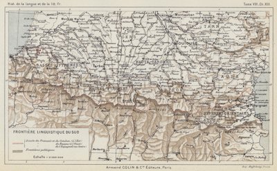 Frontiere Linguistique Du Sud von French School