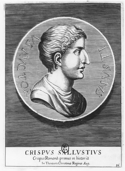 Gaius Sallustius Crispus, Sallust (Stich) von French School