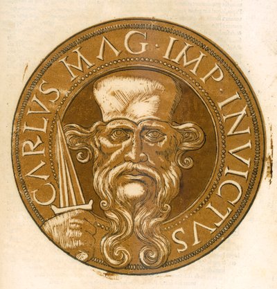Heiliger Römischer Kaiser Karl der Große von French School