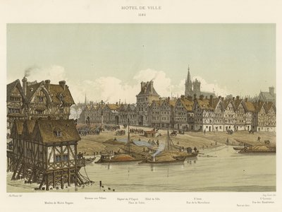 Hotel de Ville, 1583 von French School