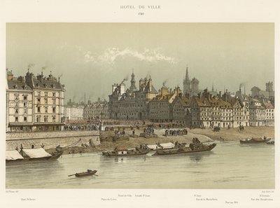 Hotel de Ville, 1740 von French School