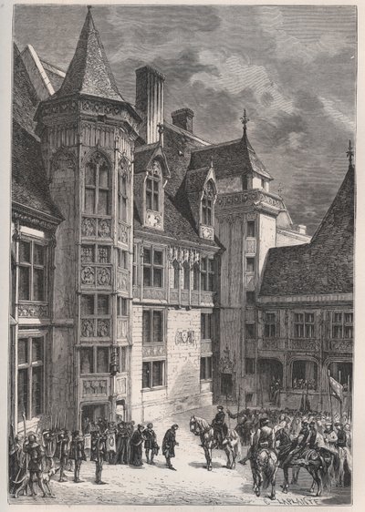 Haus von Jacques Coeur von French School