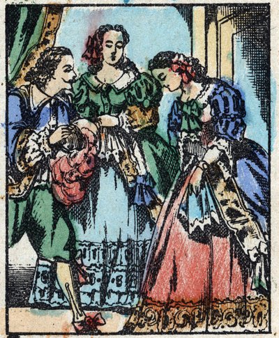 Illustration für „Blaubart“ von French School