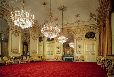 Innenansicht des Grand Salon von French School