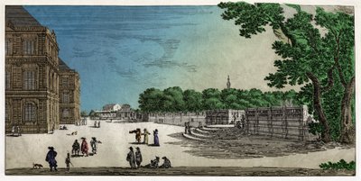 Jardin du Luxembourg, Paris (Stich) von French School