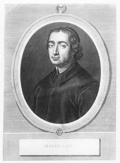 Jean-Baptiste Massillon (Gravur) von French School