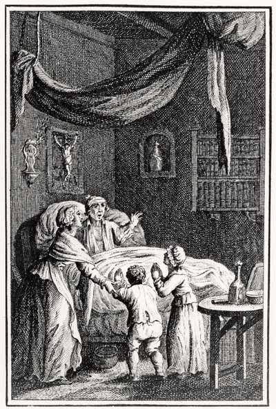 Das Leben meines Vaters (Stich) von French School