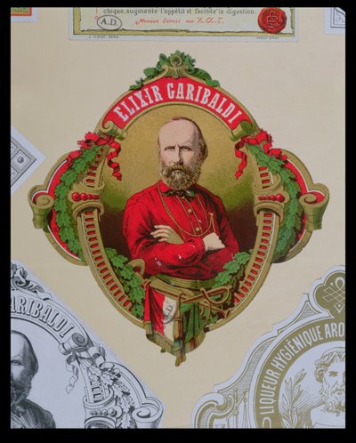 Etikett für Elixir Garibaldi von French School