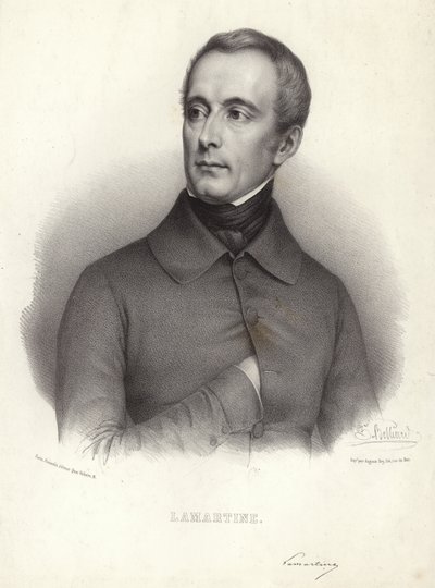 Lamartine von French School