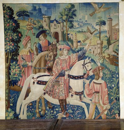 Aufbruch zur Jagd von French School