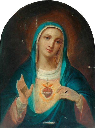 Unsere Liebe Frau mit dem Heiligen Herzen von French School