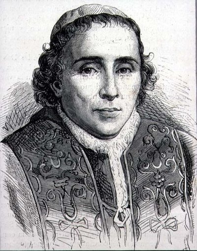 Papst Pius VII von French School