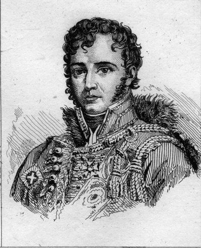 Porträt von François Antoine Charles Lallemand von French School