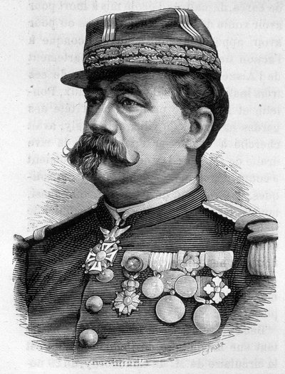 Porträt von General Carré de Bellemarre von French School