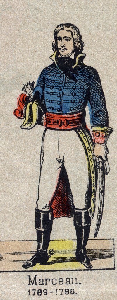 Porträt von General Marceau. von French School