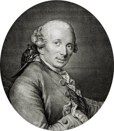 Porträt von Jacques-Germain Soufflot von French School