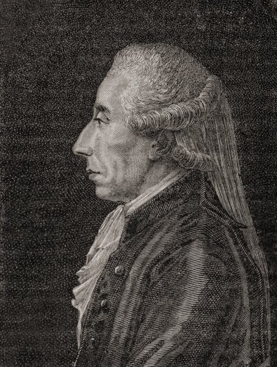 Porträt von Jean Sylvain Bailly von French School