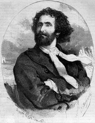 Porträt von Lafontaine (Henry Lafontaine) von French School