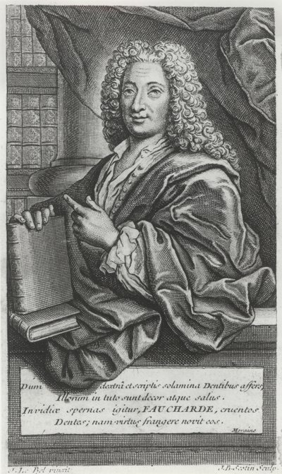 Porträt von Pierre Fauchard (1678-1763) von French School