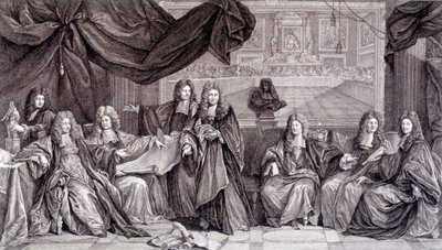 Genesung von Ludwig XIV., ca. 1689 von French School