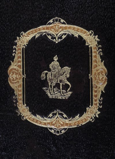 Romantischer Stil Umschlag von „Album des Voyages“ von French School