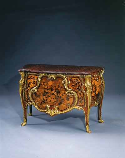 Königliche Louis XV Kommode, ca. 1757 von French School
