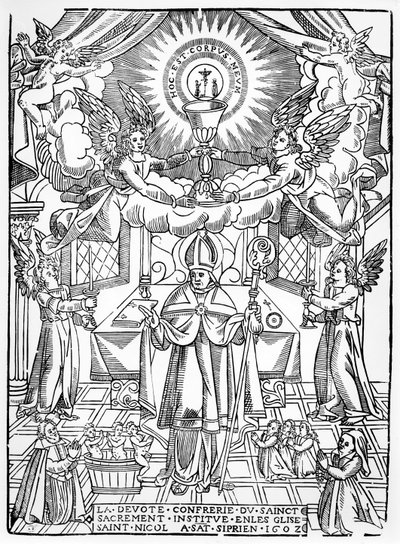 Heiliger Nikolaus, 1602 von French School