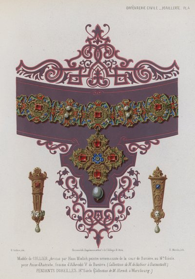 Silberschmuck von French School