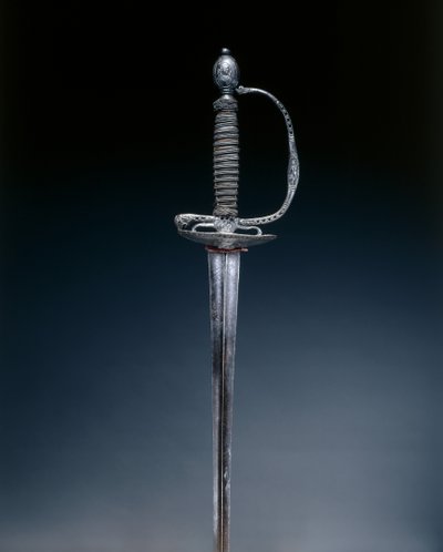 Kleines Schwert, späte 1600er von French School