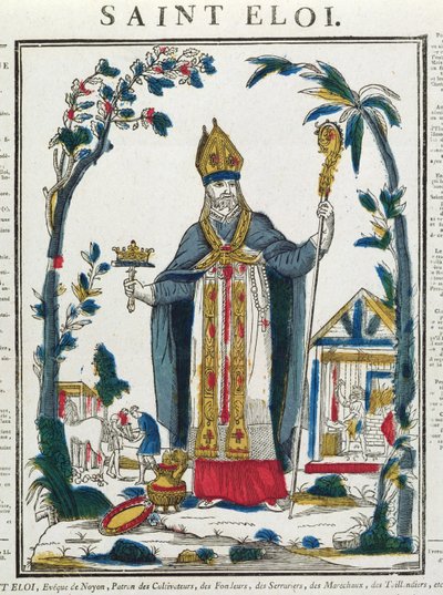 St. Eloi (ca. 588-660) von French School