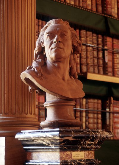 Statue von Buffon, Mazarine-Bibliothek von French School