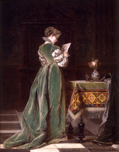 Der Amateurkünstler, ca. 1870 von French School