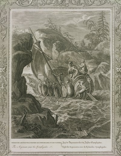 Die Argonauten passieren die Symplegaden von French School