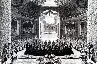 Das Comédie-Française Theater, 1675 von French School