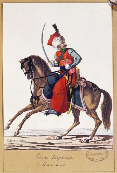 Die kaiserliche Garde, Mameluk, frühes 19. Jahrhundert von French School