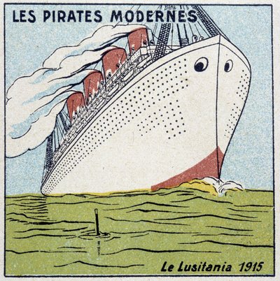 Die Lusitania von French School