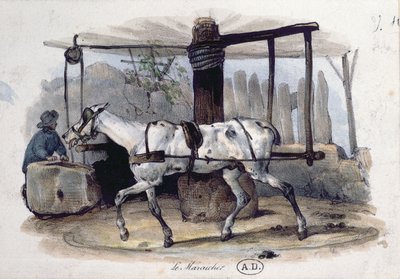 Der Marktgärtner, 1840 von French School