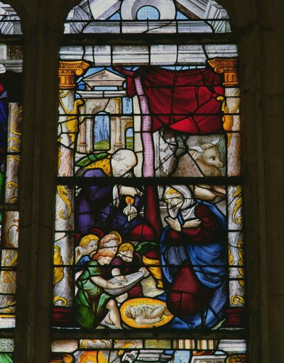 Die Geburt Christi, 1598 von French School
