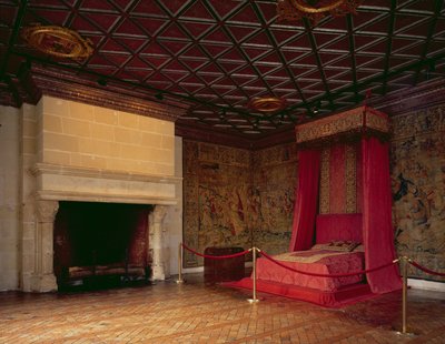 Das Schlafzimmer der Königin von French School