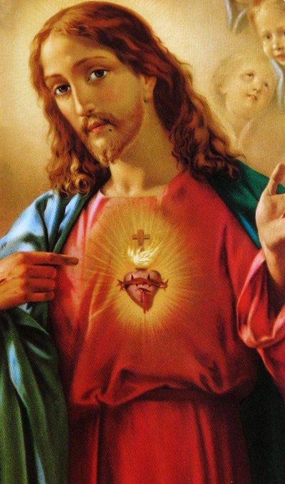 Das Heilige Herz Jesu, 19. Jahrhundert von French School