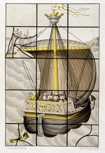 Das Schiff von Jacques Coeur von French School