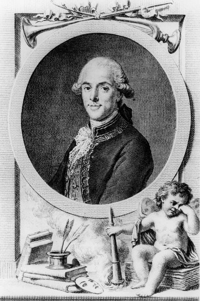 Tomas de Iriarte (Gravur) von French School