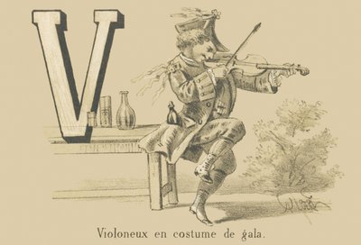 V: Geiger im Galakostüm von French School