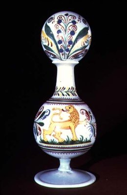 Vase mit Stopfen, frühes 18. Jahrhundert von French School